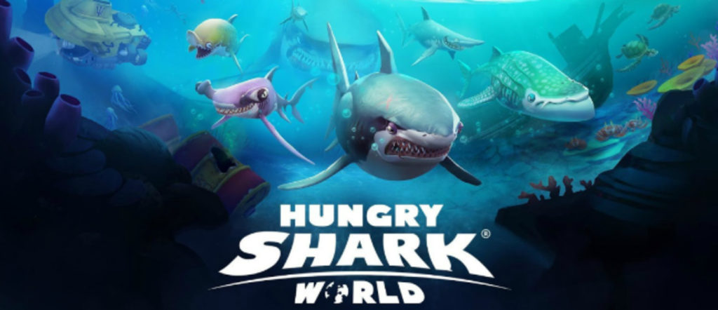 скачать взлом hungry shark world