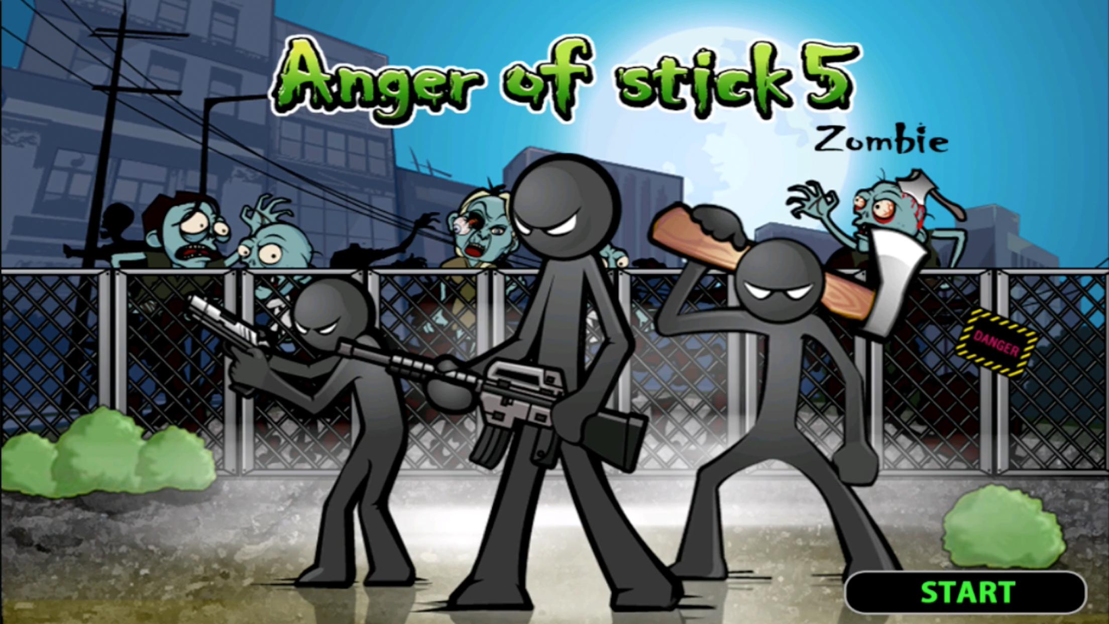 Ну против зомби. Игра Ангер оф стик 5. Ангер оф стик 5 зомби. Игра Anger of Stick 5 Zombie. Черные человечки игра.