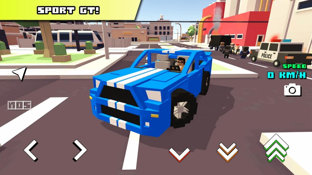 blocky car racer
