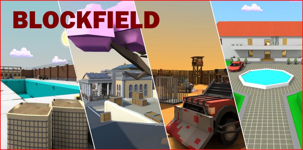 BLOCKFIELD онлайн шутер 5 на 5